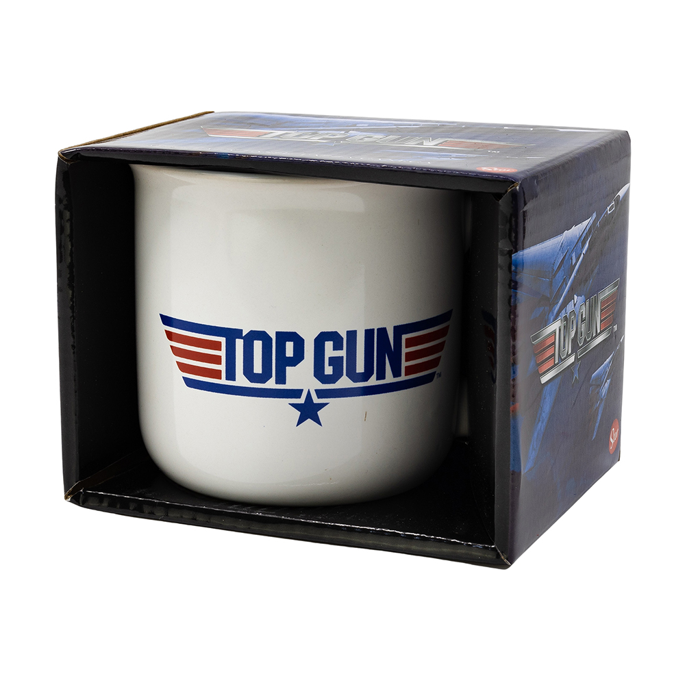 Topgun Ceramic Breakfast Mug 14 Oz In Gift Box