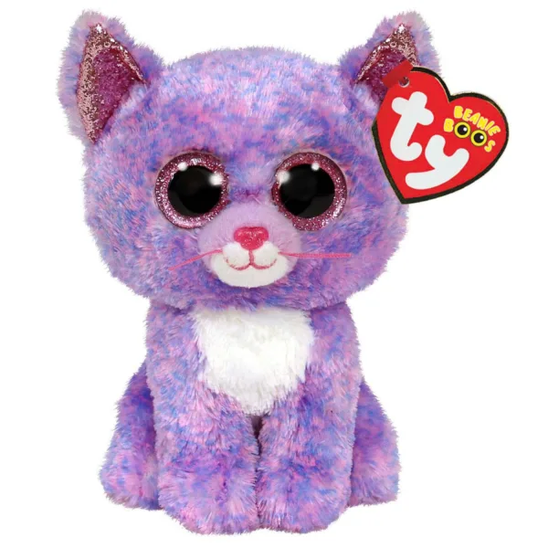 TY BEANIE BOOS ΛΟΥΤΡΙΝΟ: CASSIDY ΧΝΟΥΔΩΤΗ ΓΑΤΟΥΛΑ ΜΩΒ 15ΕΚ