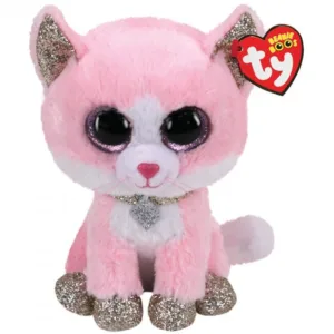 TY BEANIE BOOS ΛΟΥΤΡΙΝΟ: FIONA ΧΝΟΥΔΩΤΗ ΓΑΤΟΥΛΑ ΡΟΖ 15ΕΚ