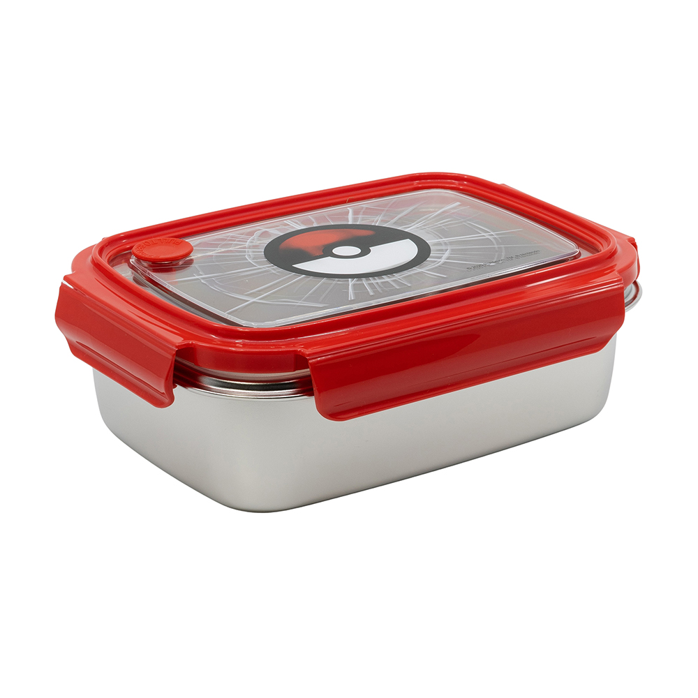 Pokemon Stainless Steel Rectangular Sandwich Box 1020 ml