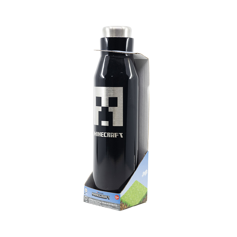 Minecraft Double Wall Stainless Steel Diabolo Bottle 580 ml