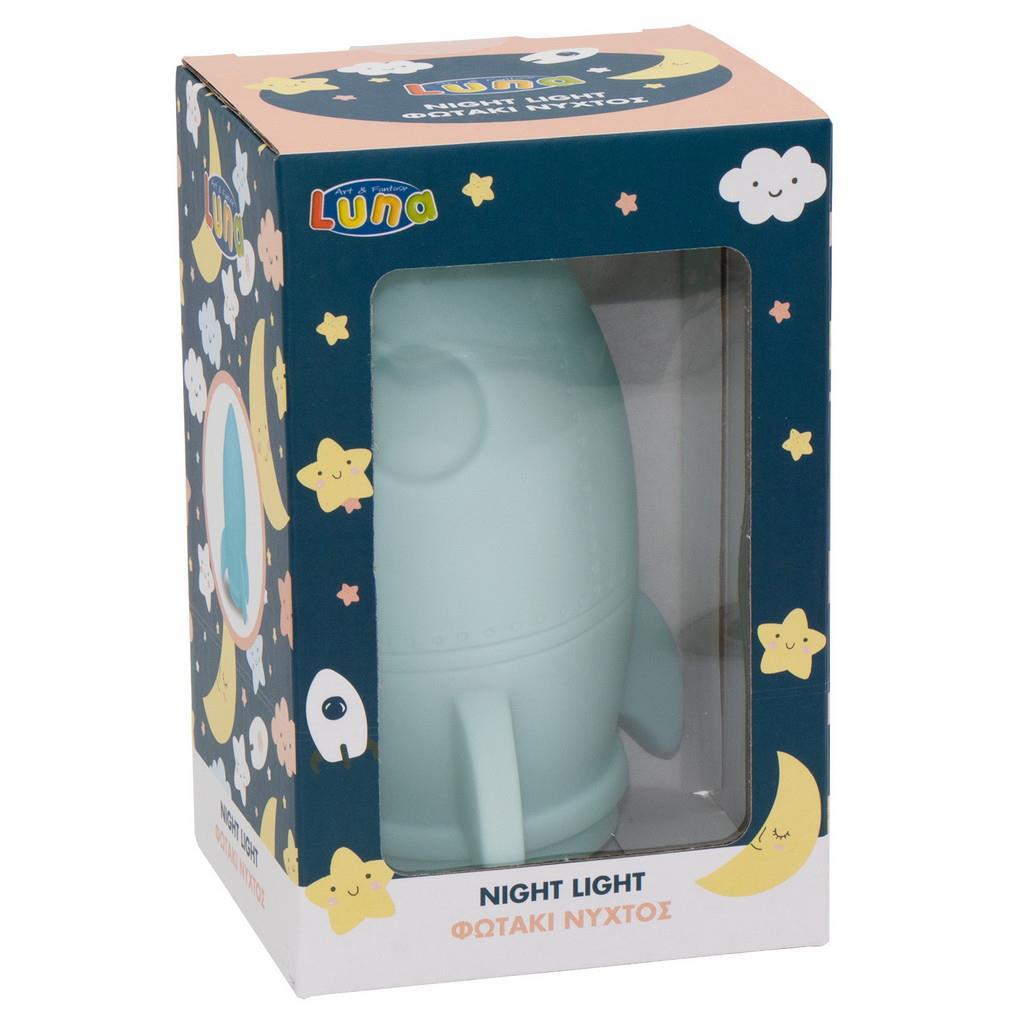 Φωτάκι Νυκτός Luna Toys Πύραυλος