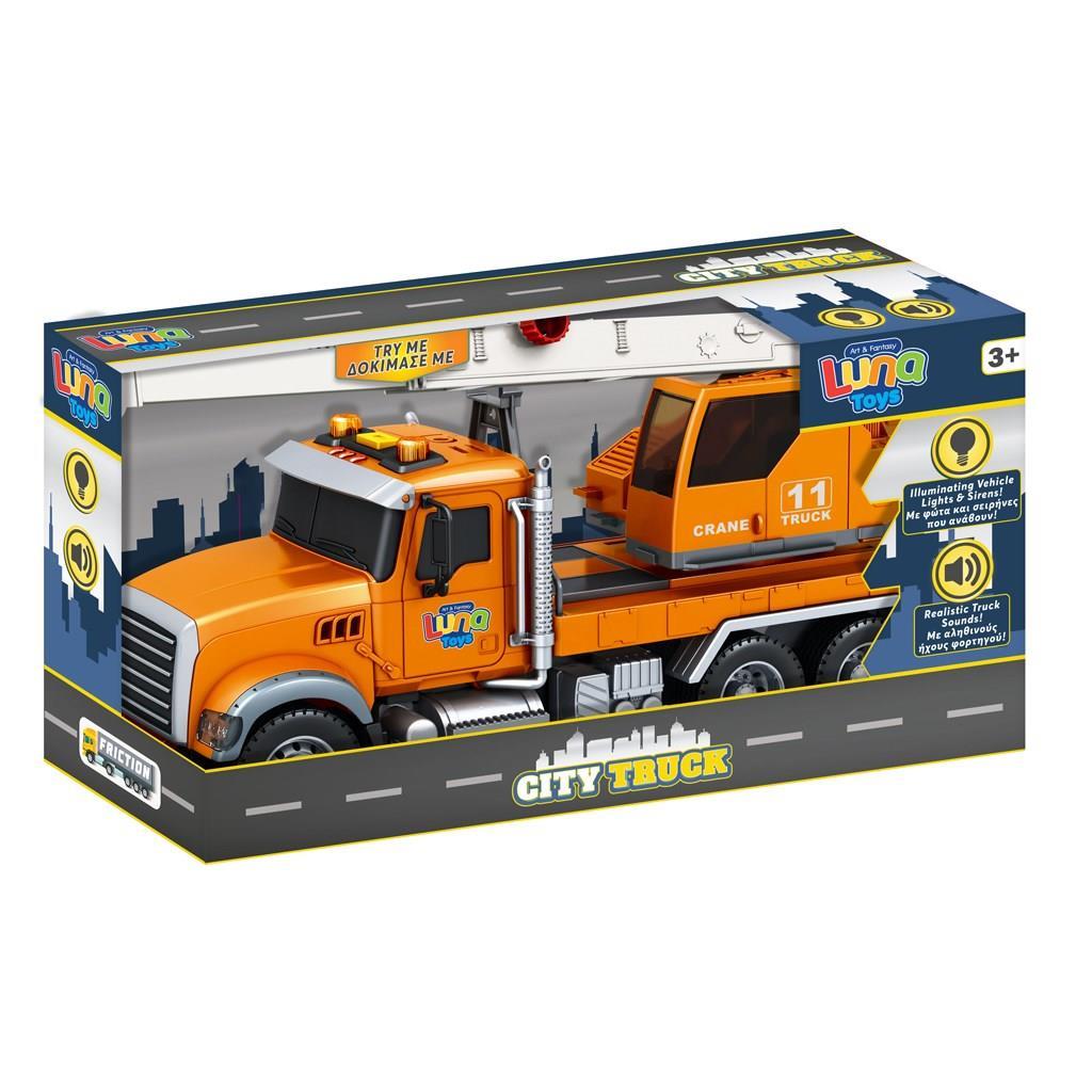 Γερανός Friction Luna Toys 1:14