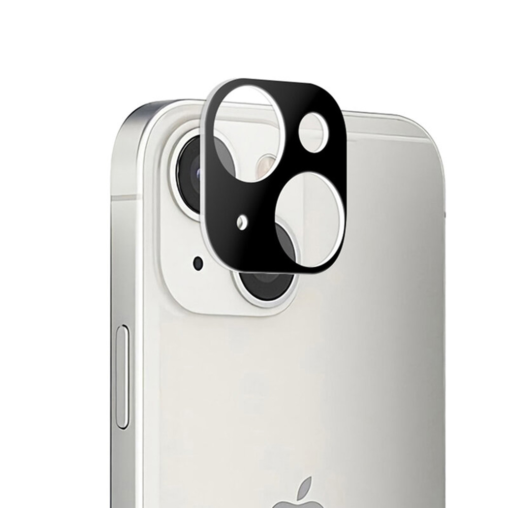 Techsuit - Full Camera Glass - iPhone 13 / iPhone 13 Mini - Black