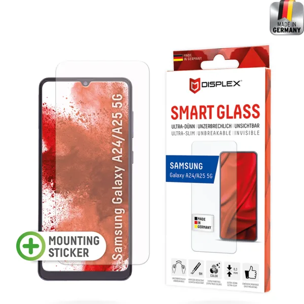 Displex - Premium Smart FlexiGlass - Samsung Galaxy A24 / A25 5G - Clear