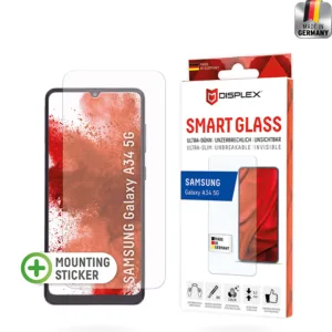 Displex - Premium Smart FlexiGlass - Samsung Galaxy A34 5G - Clear