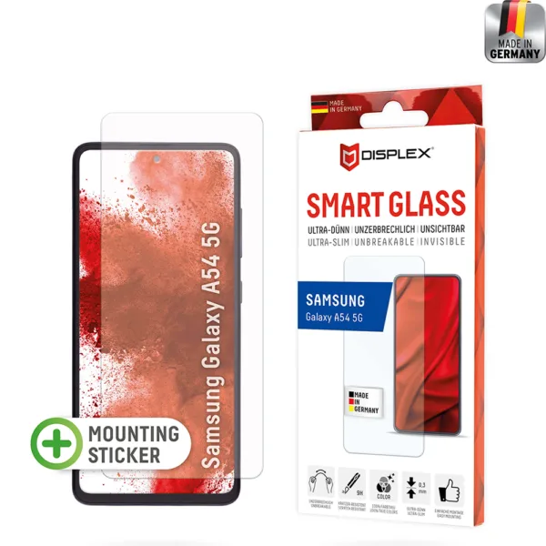 Displex - Premium Smart FlexiGlass - Samsung Galaxy A54 - Clear