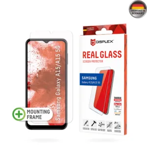 Displex - Premium Real Glass 2D - Samsung Galaxy A15 4G / A15 5G / M15 - Clear