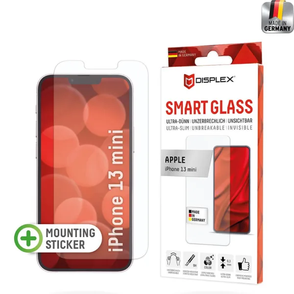 Displex - Premium Smart FlexiGlass - iPhone 13 mini - Clear