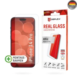 Displex - Premium Real Glass 2D - iPhone 14 Pro - Clear