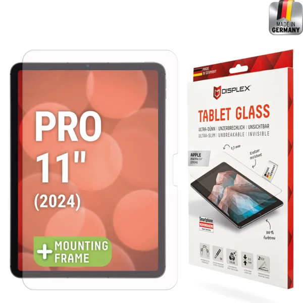 Displex - Premium Tablet FlexiGlass - iPad Pro 11 (2024) - Clear