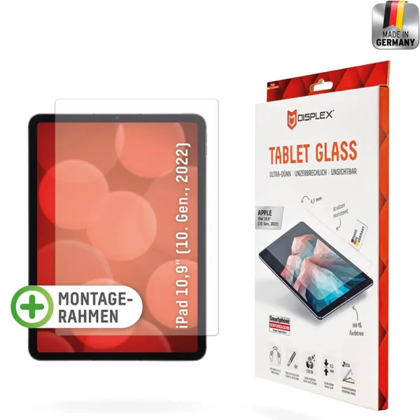 Displex - Premium Tablet FlexiGlass - iPad 10 (2022) 10.9 - Clear