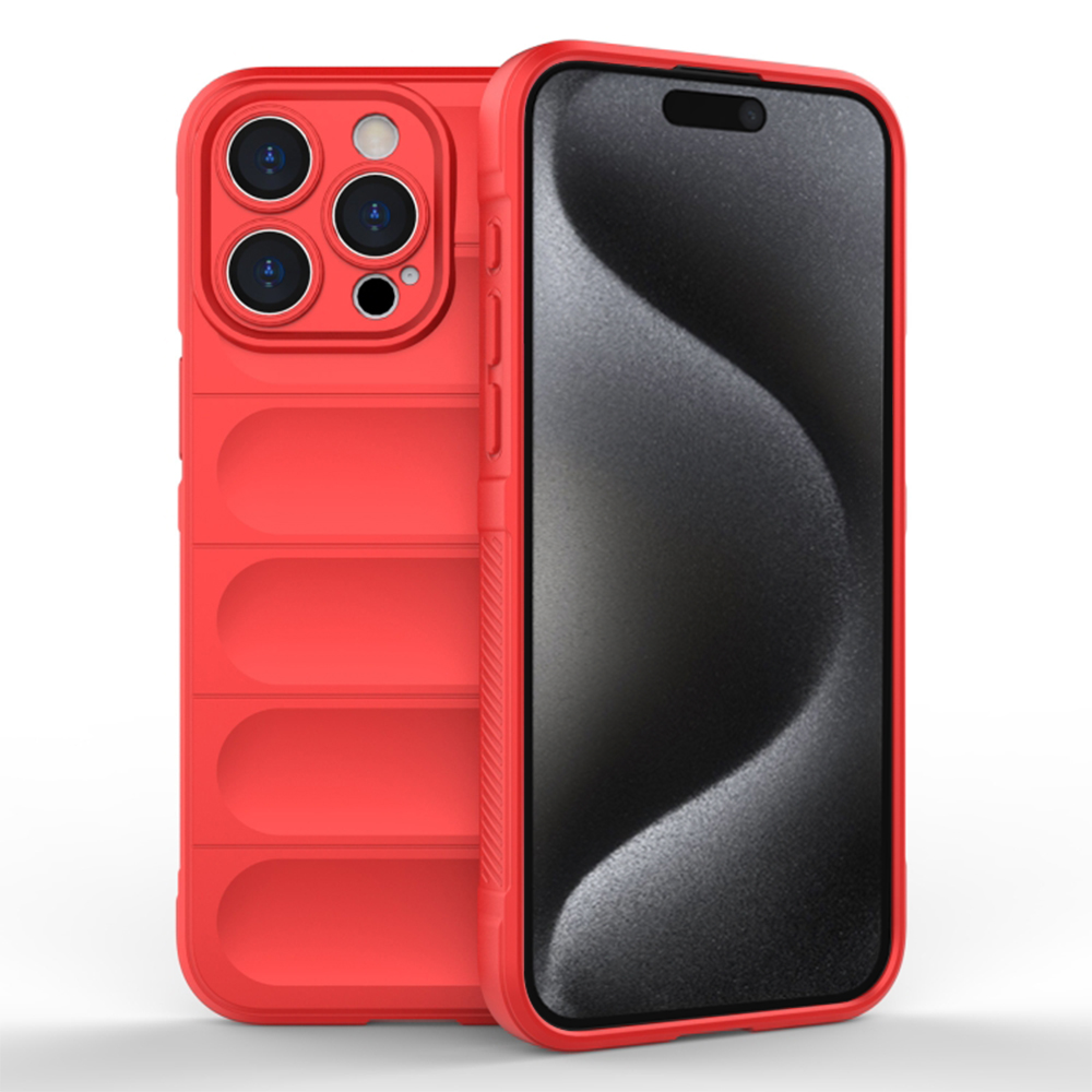 Techsuit - Magic Shield - iPhone 15 Pro - Red