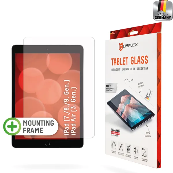 Displex - Premium Tablet FlexiGlass - iPad 10.2" (2019 / 2020 / 2021) / iPad Air 10.5 2019 - Clear