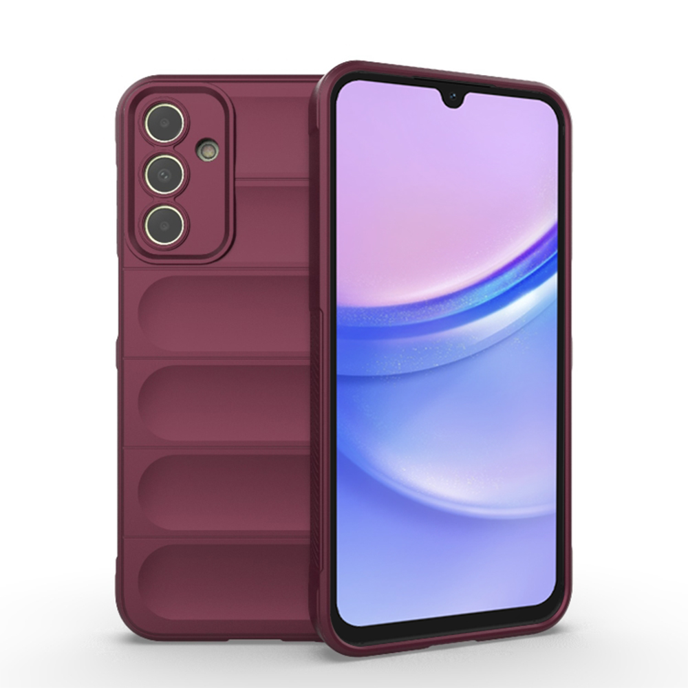 Techsuit - Magic Shield - Samsung Galaxy A15 4G / A15 5G - Bordeaux