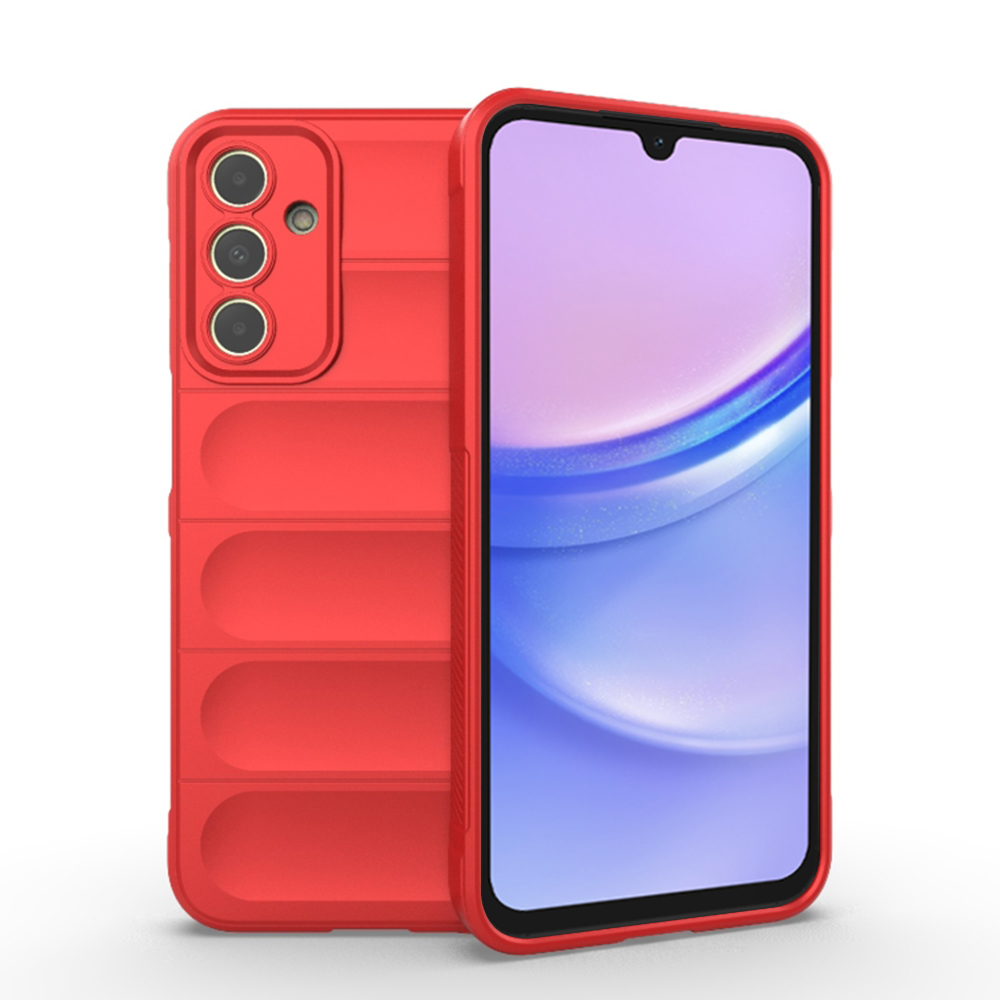 Techsuit - Magic Shield - Samsung Galaxy A15 4G / A15 5G - Red