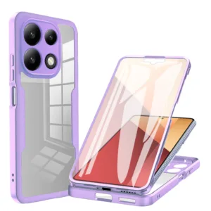 Techsuit - ColorVerse 360 Series + Screen Protector - Xiaomi Redmi Note 13 4G - Purple