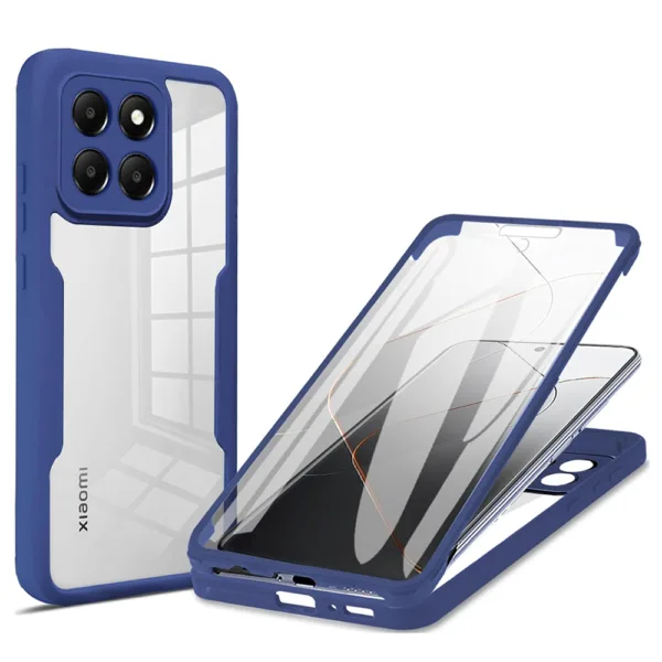 Techsuit - ColorVerse 360 Series + Screen Protector - Xiaomi 14 - Blue