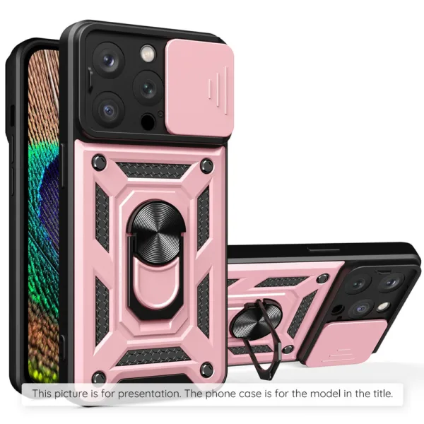 Techsuit - CamShield Series - Motorola Moto G75 - Rose Gold