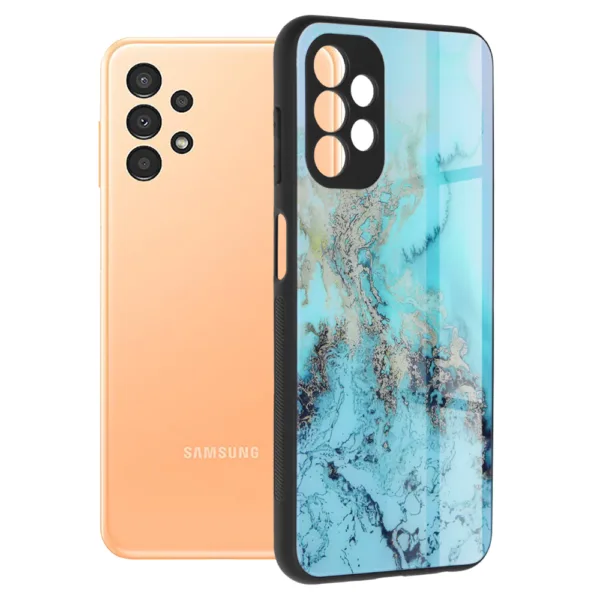 Techsuit - Glaze Series - Samsung Galaxy A13 4G - Blue Ocean