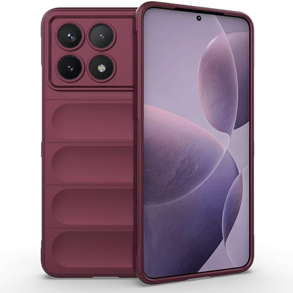 Techsuit - Magic Shield - Xiaomi Poco X6 Pro - Bordeaux