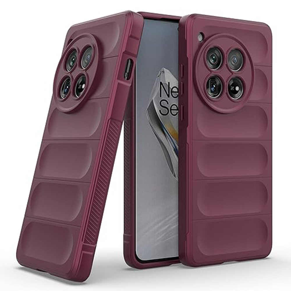 Techsuit - Magic Shield - OnePlus 12 - Bordeaux