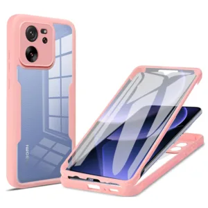 Techsuit - ColorVerse 360 Series + Screen Protector - Xiaomi 13T / 13T Pro - Pink