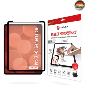 Displex - Premium Tablet PaperSense - iPad Pro 12.9 (2018 / 2020 / 2021 / 2022) - Black