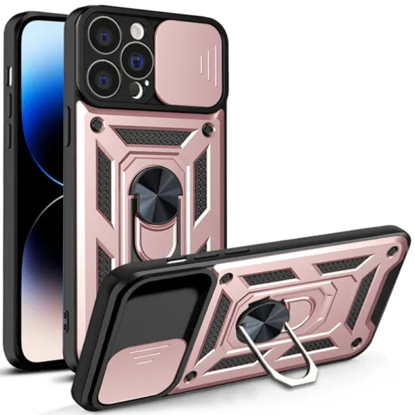 Techsuit - CamShield Series - iPhone 14 Pro - Rose Gold