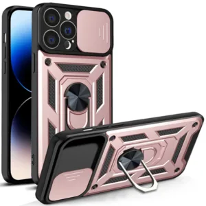 Techsuit - CamShield Series - iPhone 14 Pro Max - Rose Gold