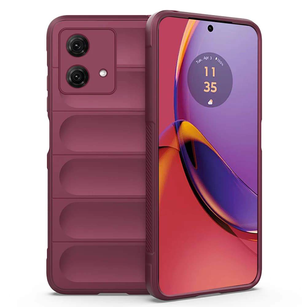 Techsuit - Magic Shield - Motorola Moto G84 - Bordeaux