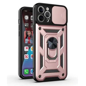 Techsuit - CamShield Series - iPhone 12 Pro Max - Rose Gold