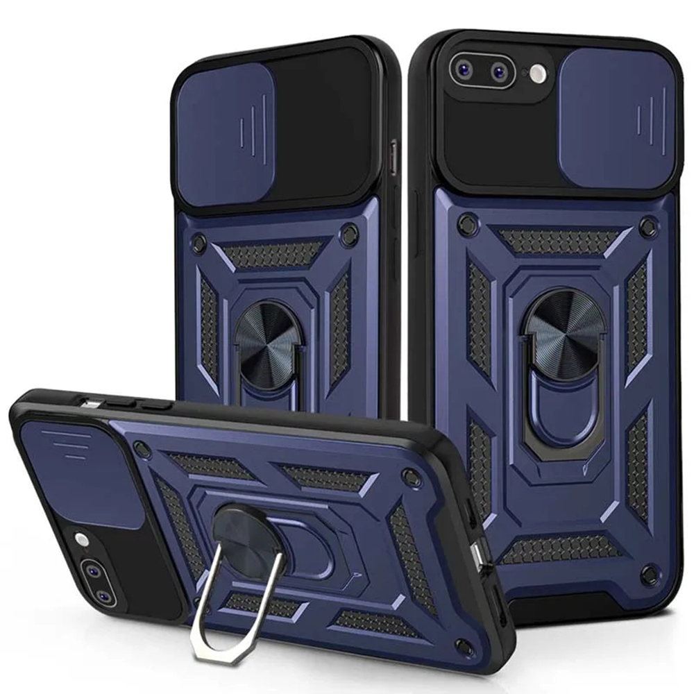 Techsuit - CamShield Series - iPhone 7 Plus / iPhone 8 Plus  - Blue