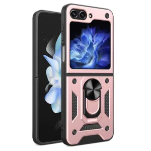 Techsuit - CamShield Series - Samsung Galaxy Z Flip5 - Rose Gold