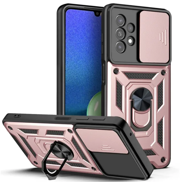 Techsuit - CamShield Series - Samsung Galaxy A13 4G - Rose Gold