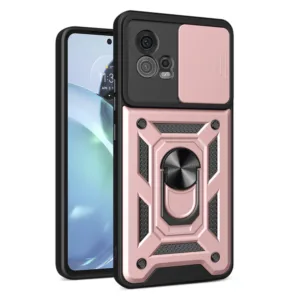 Techsuit - CamShield Series - Motorola Moto G72 - Rose Gold