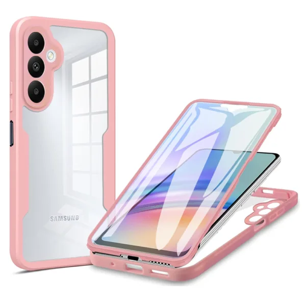 Techsuit - ColorVerse 360 Series + Screen Protector - Samsung Galaxy A34 5G - Pink