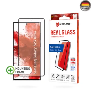 Displex - Premium Real Glass 3D - Samsung Galaxy S23 Ultra - Clear