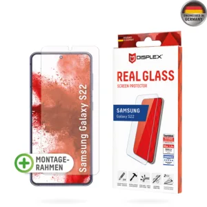 Displex - Premium Real Glass 2D - Samsung Galaxy S22 5G - Clear