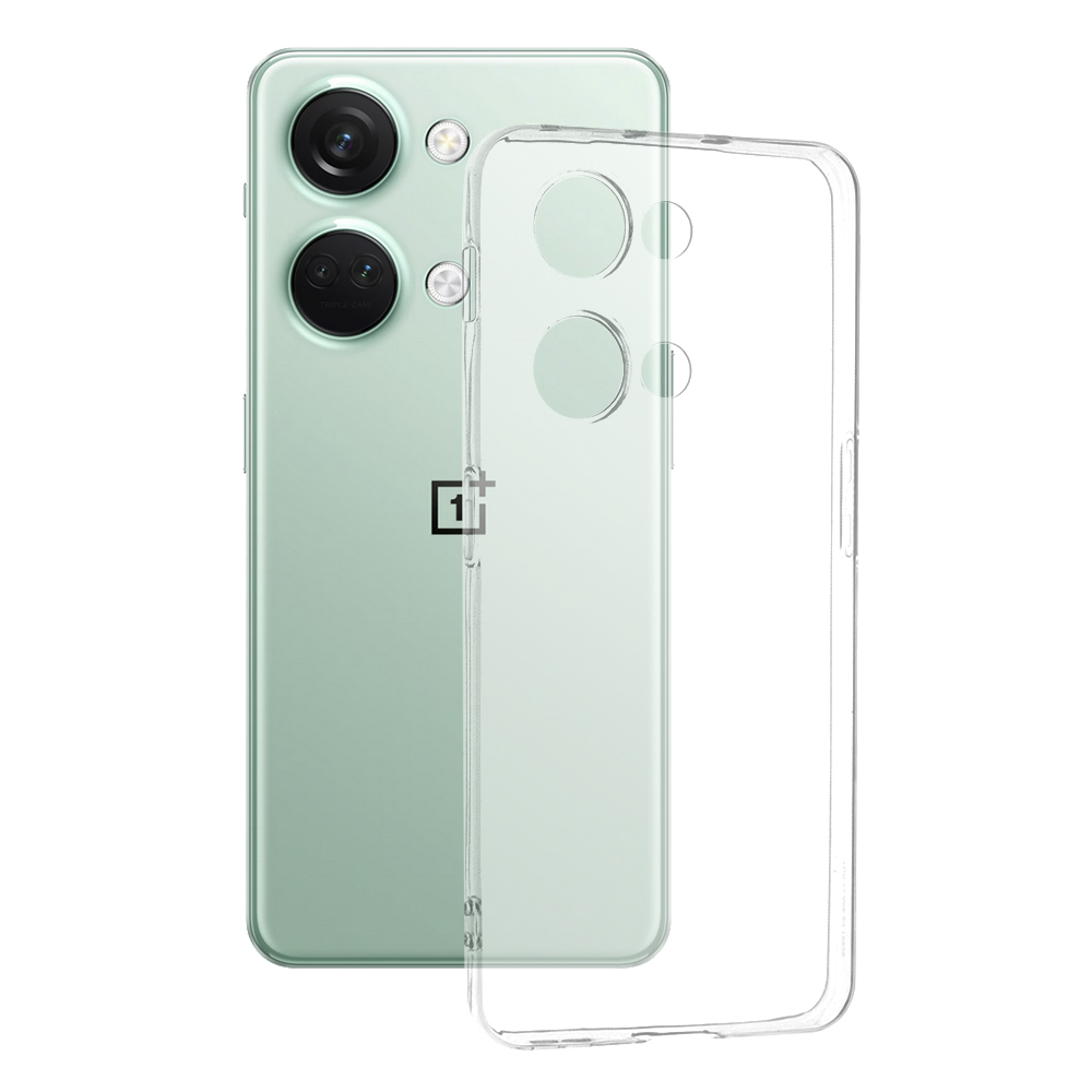 Techsuit - Clear Silicone - OnePlus Nord 3 - Transparent