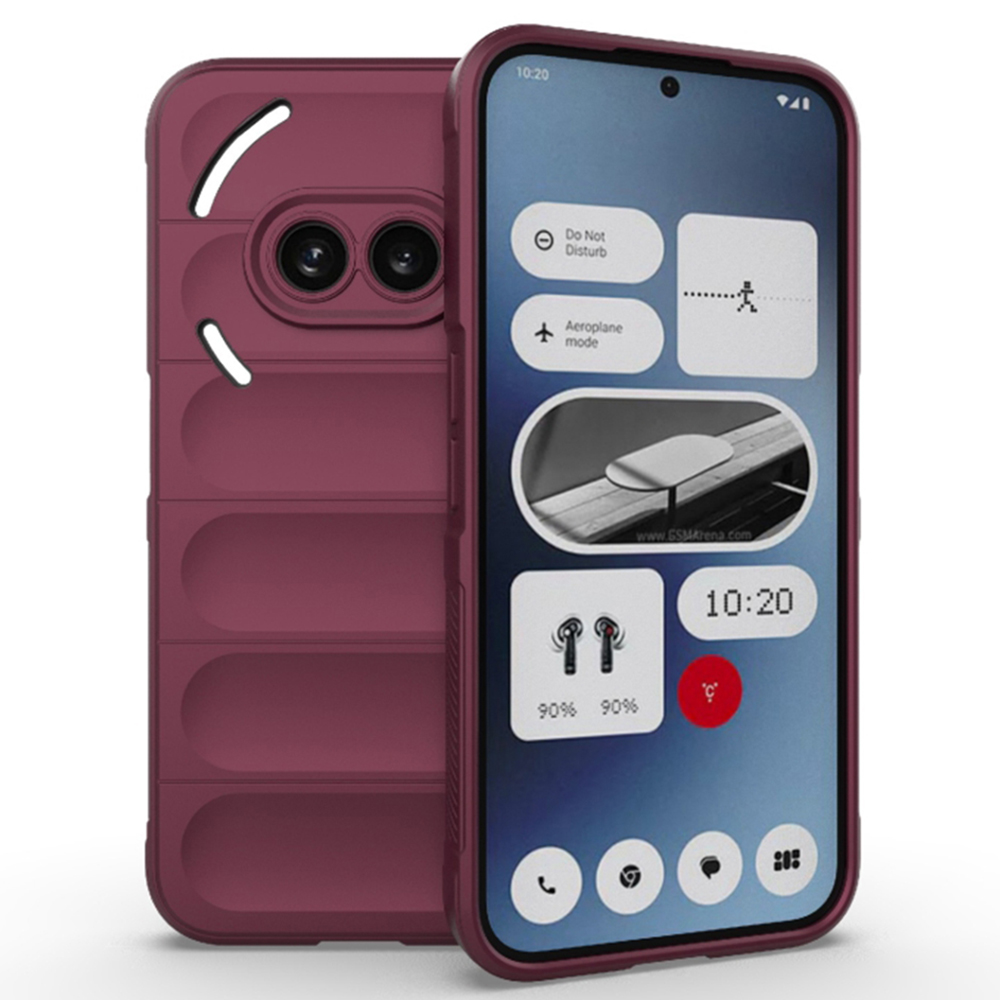 Techsuit - Magic Shield - Nothing Phone (2a) / (2a) Plus - Bordeaux