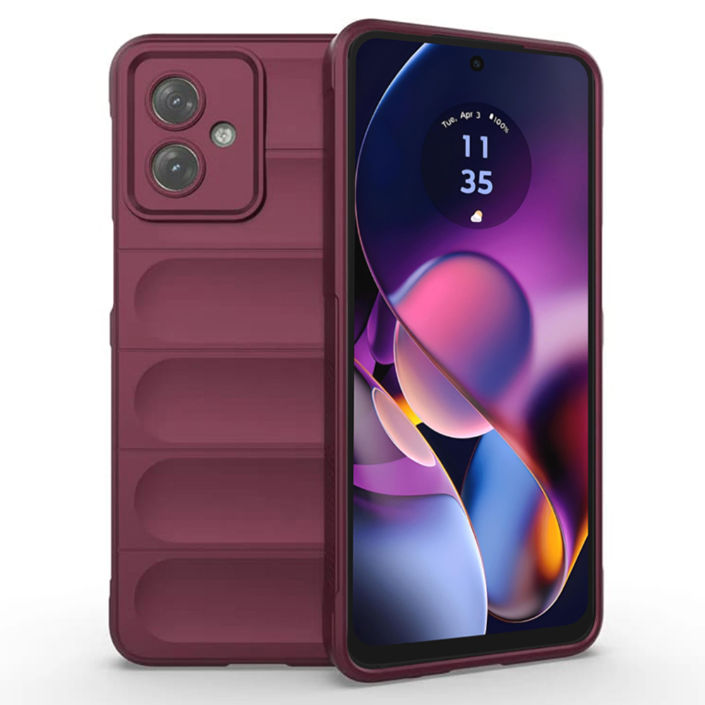 Techsuit - Magic Shield - Motorola Moto G54 - Bordeaux