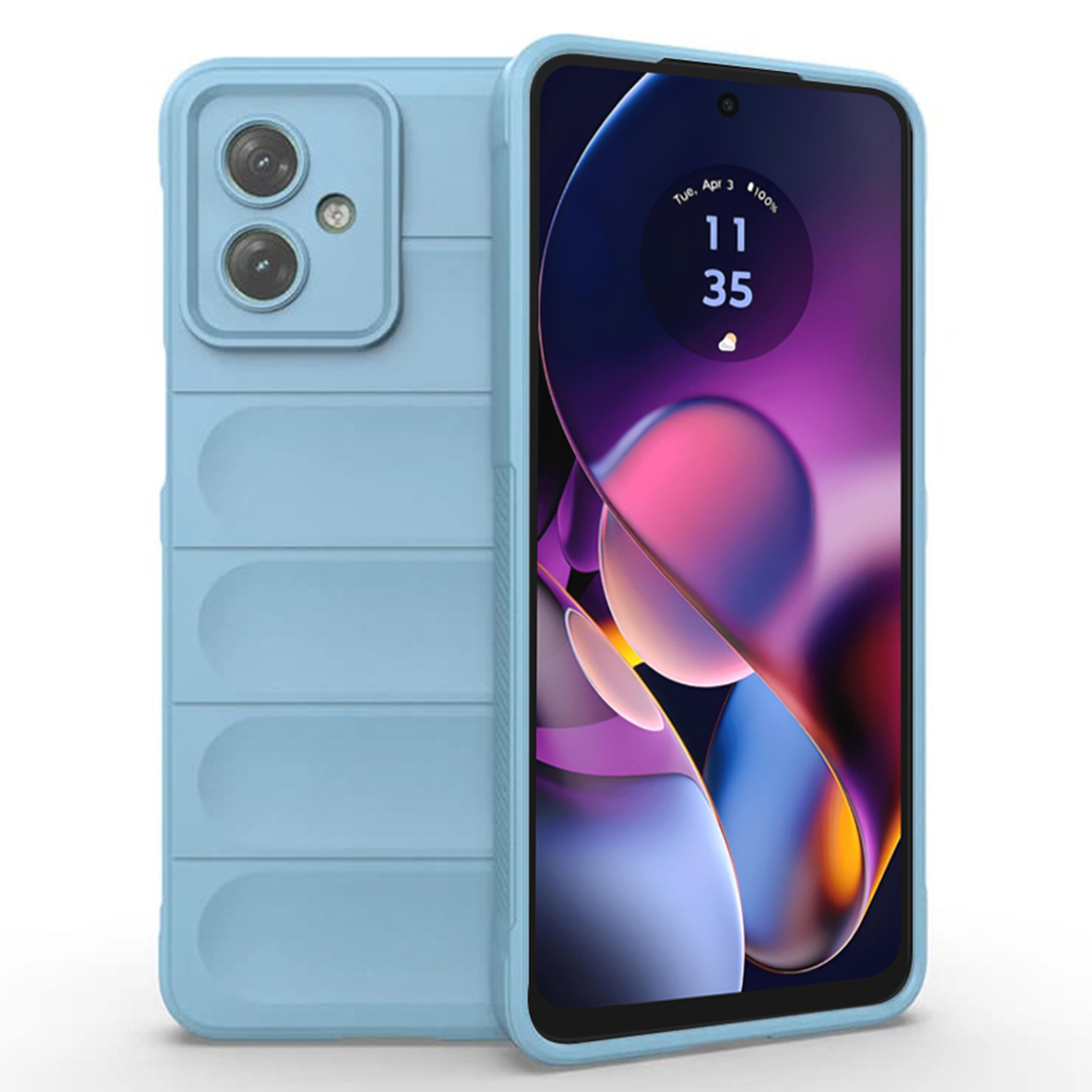 Techsuit - Magic Shield - Motorola Moto G54 - Bleu