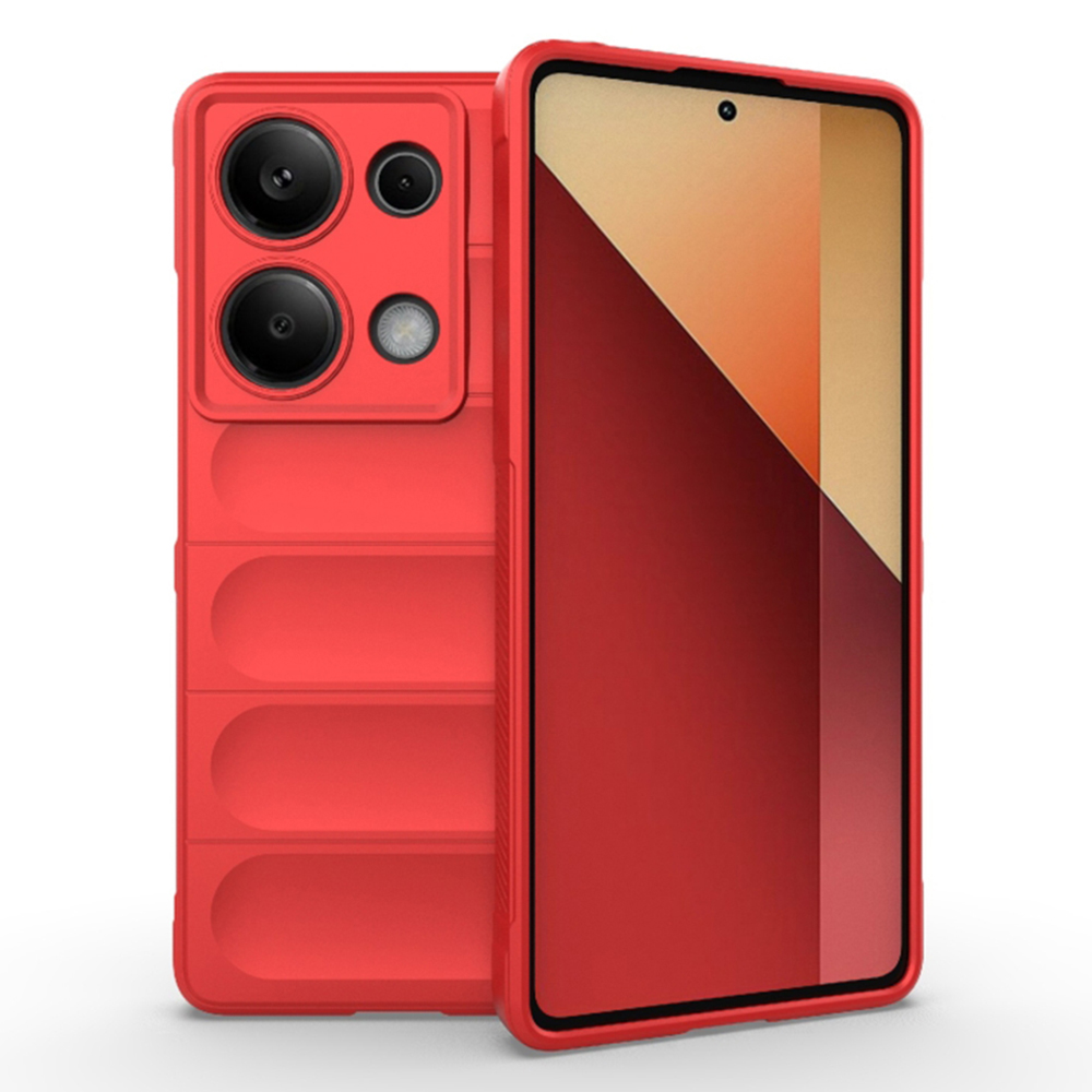 Techsuit - Magic Shield - Xiaomi Redmi Note 13 Pro 5G / Poco X6 - Red