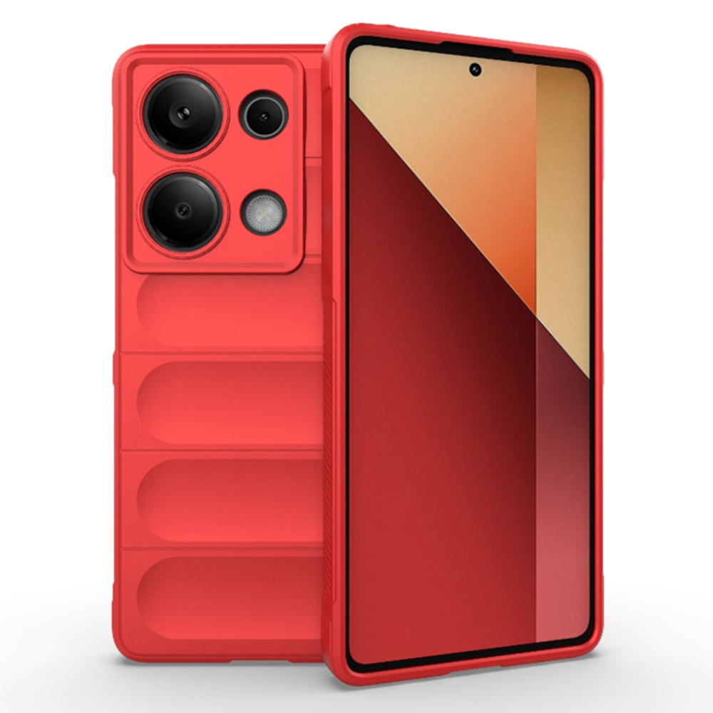 Techsuit - Magic Shield - Xiaomi Redmi Note 13 Pro 4G / Poco M6 Pro 4G - Red