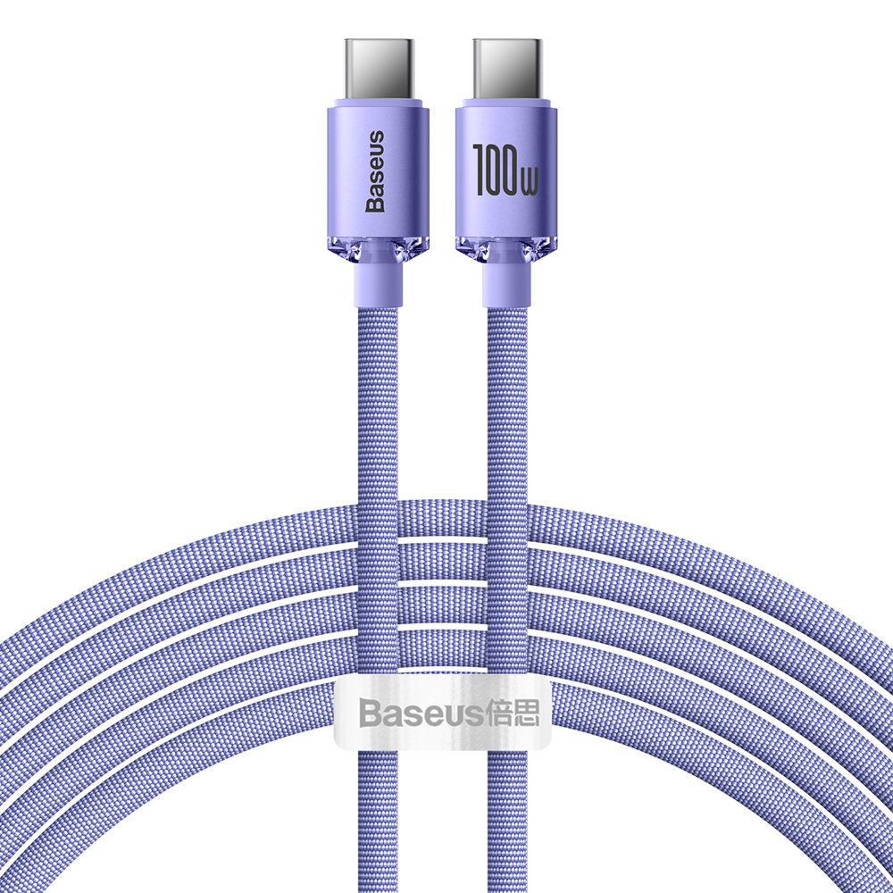 Baseus - Data Cable Crystal Shine (CAJY000605) - Type-C to Type-C