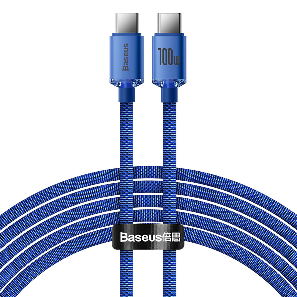 Baseus - Data Cable Crystal Shine (CAJY000603) - Type-C to Type-C