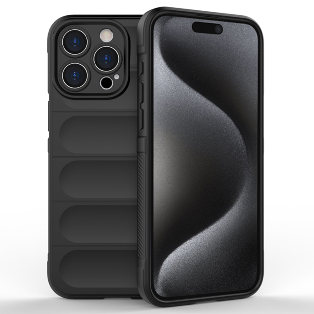 Techsuit - Magic Shield - iPhone 15 Pro Max - Black