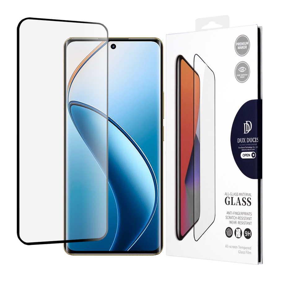 Dux Ducis - Tempered Glass - Realme 12 Pro / 12 Pro+ - Black