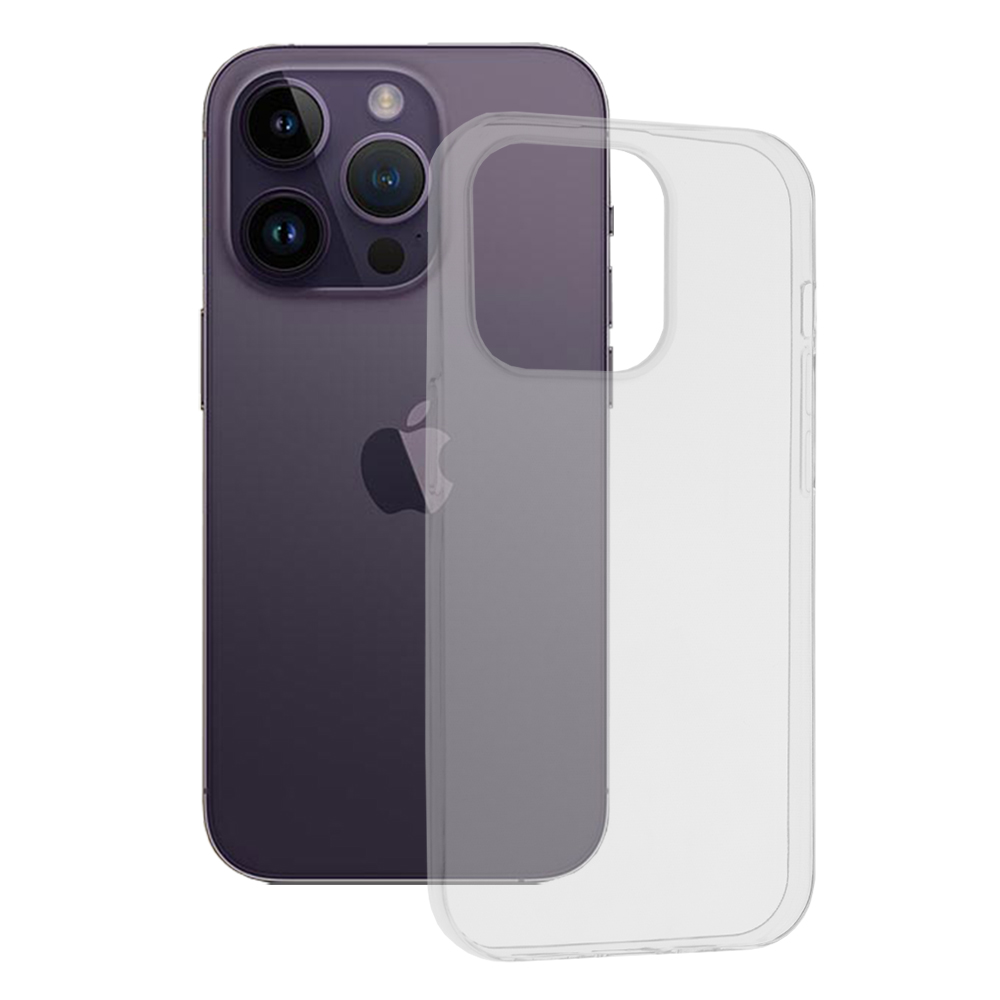 Techsuit - Clear Silicone - iPhone 14 Pro - Transparent